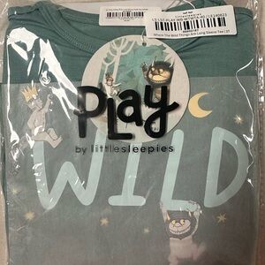 Little Sleepies long sleeve 3t Where the Wild Things Are shirt new in bag